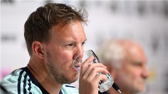 Glas halbvoll oder halbleer? Für Bundestrainer Julian Nagelsmann geht es jetzt in die heiße Phase.