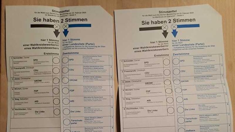 Briefwahl: Pleiten, Pech und Pannen in Hammah und Bremerhaven Gleich zwei Stimmzettel wurden an Helmut Jungclaus in Hammah geschickt. Er meldete das sofort.