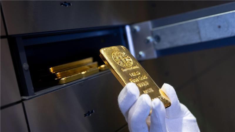 Gold gilt vielen Anlegern als sicherer Hafen in Zeiten politischer Krisen (Archivbild)