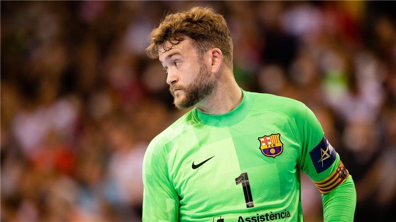 Starke Paraden sichern Flensburg die Tabellenführung Gonzalo Perez de Vargas spielte erstmals für den THW Kiel.