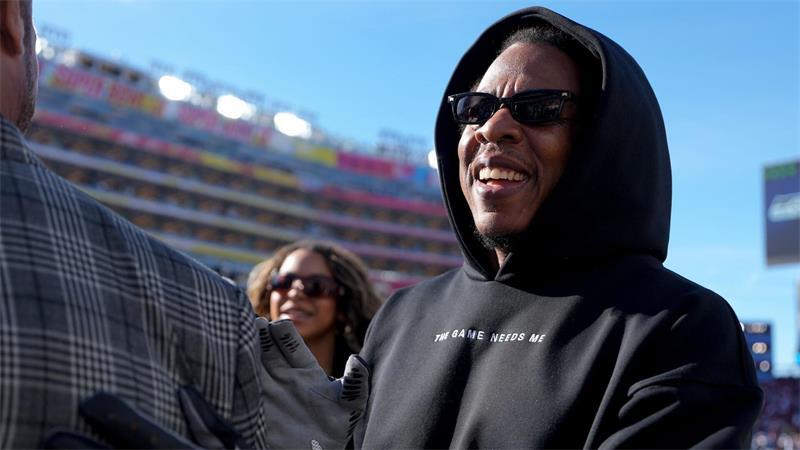 Große Bühne für Rapper Jay-Z bei der Halbzeit-Show des Super Bowl 2027. (Archivbild)