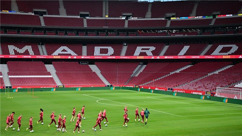 Große Kulisse: Im Metropolitano geht es für das DFB-Team um den ersten Titel seit 2016.