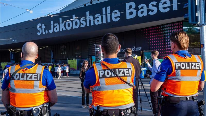 Große Sicherheit, bislang keine Ausschreitungen beim ESC.