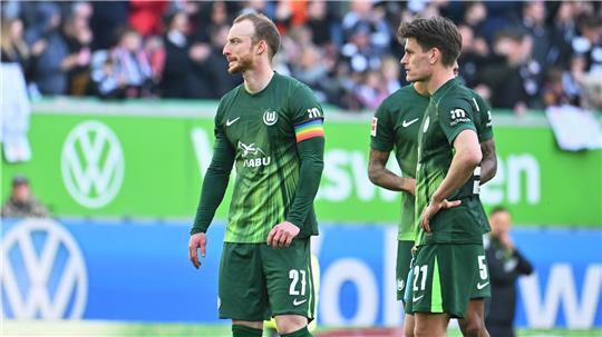 Großer Frust beim VfL Wolfsburg.