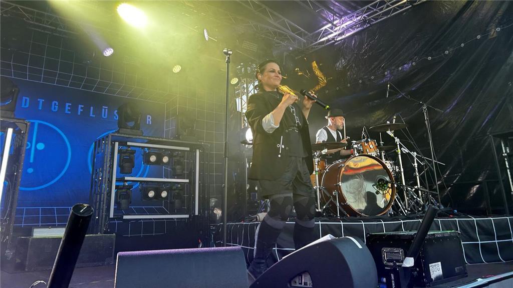 Grossstadtgeflüster-Konzert auf der Elbe.