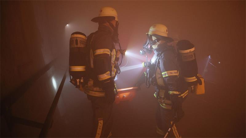 Großübung im Falkenbergtunnel