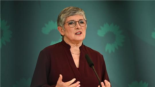 Grünen-Fraktionschefin Britta Haßelmann findet das Wehrdienst-Modernisierungsgesetz schlecht gemacht. (Archivbild)