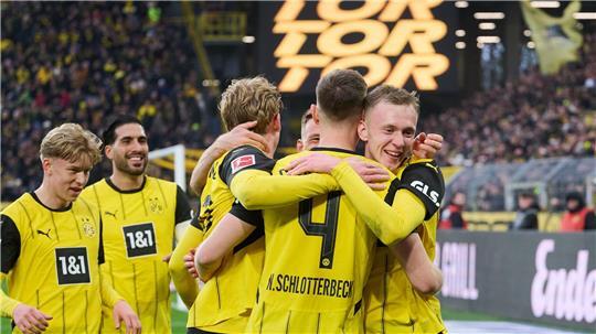 Grund zur Freude: Für den BVB soll der Sieg gegen Mainz der Startschuss für einen großen Schlussspurt sein.
