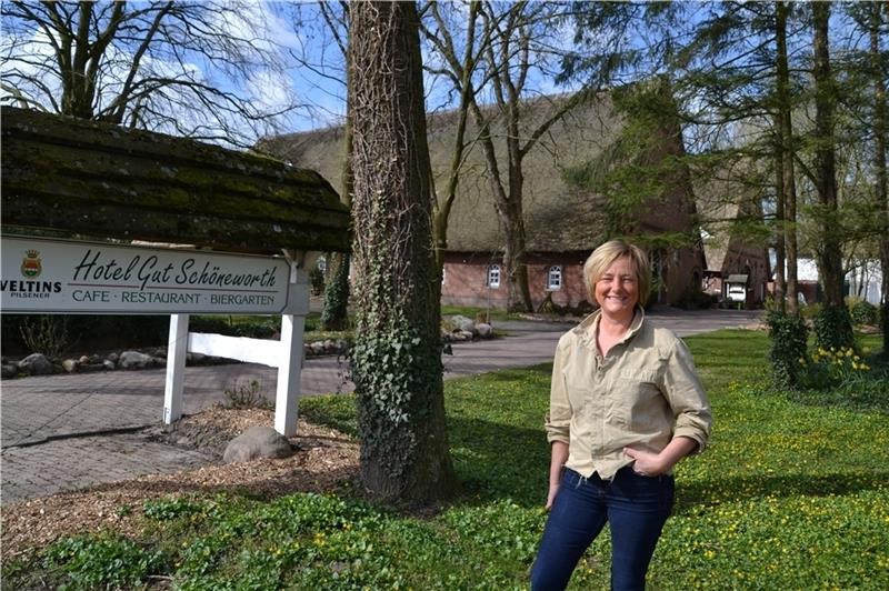Gudrun Göhring von Gut Schöneworth in Freiburg, das in diesem Jahr kaum Gäste gesehen hat.