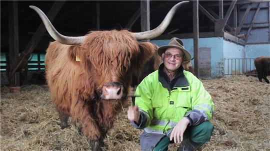 Günter Dorn liebt seine Tiere. Deswegen ermöglicht er ihnen ein Leben, das perfekt auf ihre Bedürfnisse angepasst ist.