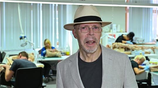 Gunther von Hagens hat seine Erfindung patentieren lassen (Archivbild).