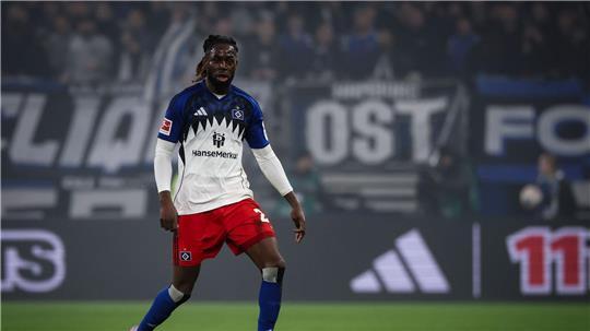 HSV-Abwehrspieler Jordan Torunarigha hatte keinen leichten Start in Hamburg. (Archivbild)
