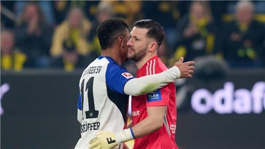 HSV-Keeper Heuer Fernandes war bester Mann bei den Gästen.