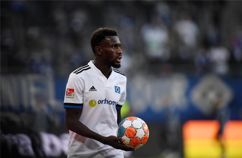 Kein Verfahren gegen HSV-Profi Jatta wegen Identitätstäuschung HSV-Profi Bakery Jatta. Foto: Daniel Reinhardt/dpa