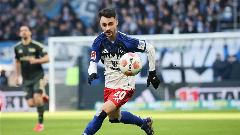HSV-Profi Fabio Vieira im Spiel gegen Union Berlin. (Archivbild)