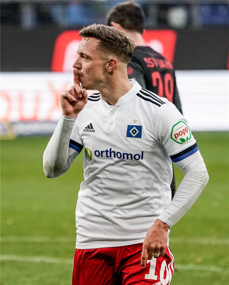 HSV-Spieler Sonny Kittel könnte in die USA wechseln. Foto: Axel Heimken/dpa