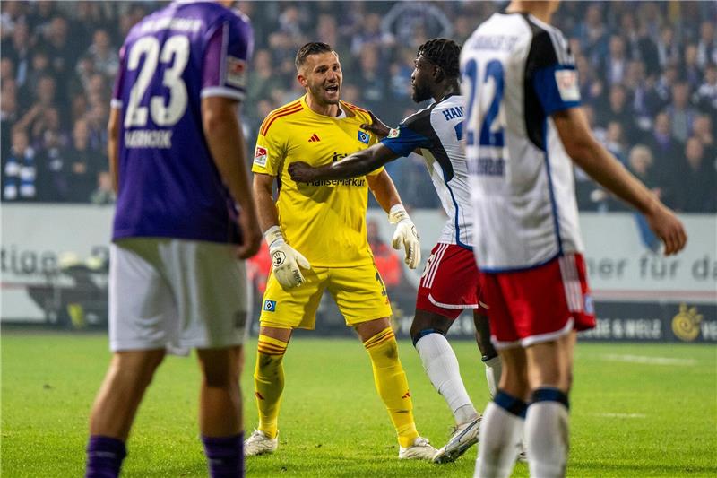 HSV-Keeper sauer: „Anspruch nicht gerecht geworden” HSV-Torwart Daniel Heuer Fernandes ist nach der 1:2-Niederlage in Osnabrück mächtig sauer.