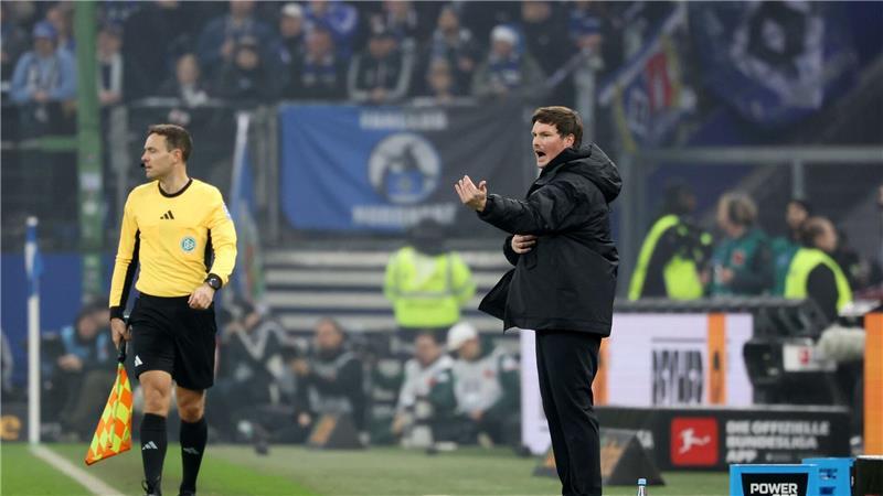 HSV-Trainer Merlin Polzin. (Archiv)