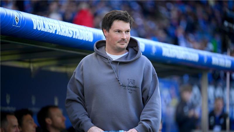 HSV-Trainer Merlin Polzin überraschte mit der Aufstellung von Robert Glatzel und durfte sich bestätigt fühlen. 