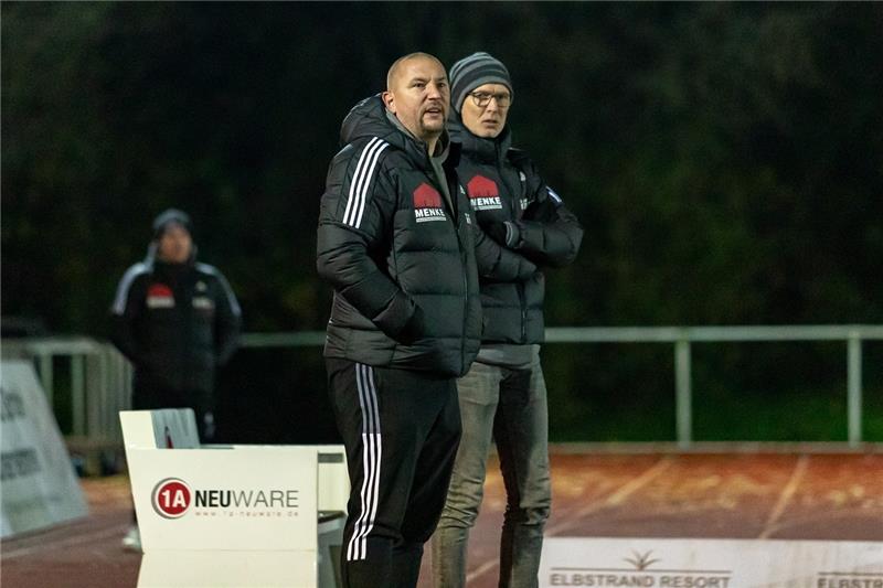 Haben jetzt das Sagen beim VfL Güldenstern Stade: Matthias Quadt (links) und Teammanager Dirk Dammann. Foto: Jörg Struwe