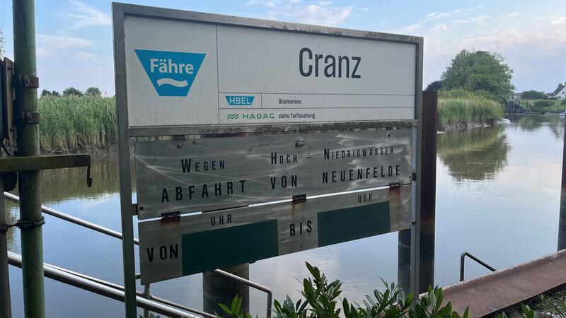 Hadag-Fähranleger in Cranz.