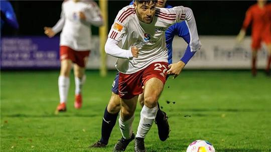 Hadi Assaf im Umschaltmodus. Genau in diesen Momenten müssen die Stader stärker werden und sich mehr Torchancen erspielen, so Trainer Matthias Quadt.