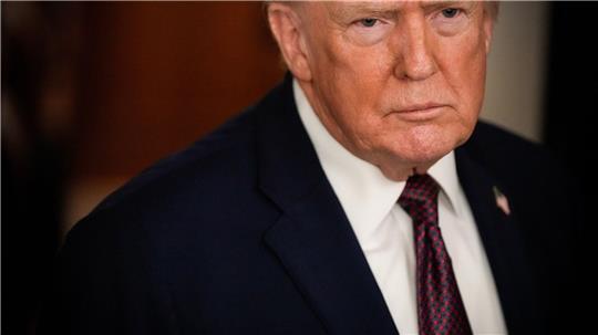 Hält an seinem Gebietsanspruch auf Grönland fest - US-Präsident Donald Trump. 