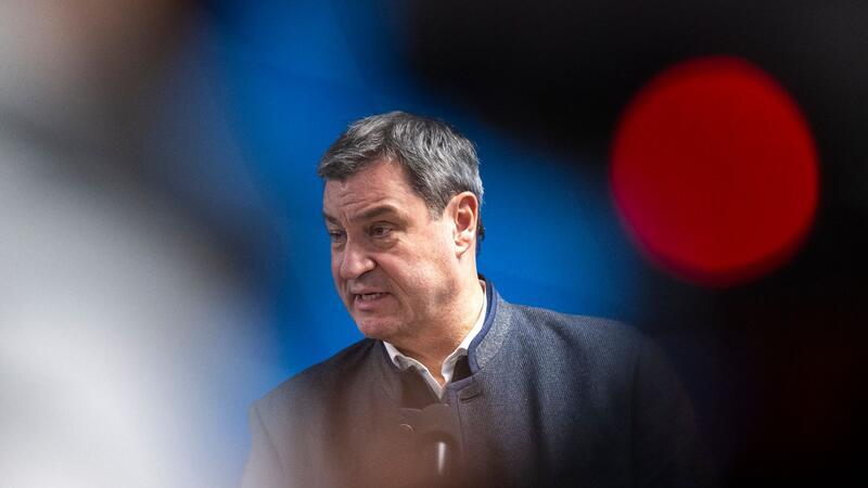 Söder fordert Neuwahl parallel zur Europawahl im Juni 2024 Hält eine Neuauflage der großen Koalition mit der SPD für möglich: Markus Söder.