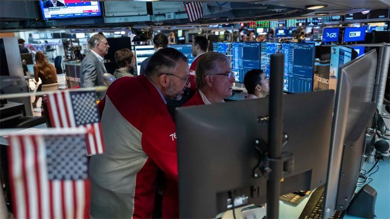 Händler an der Wall Street: In den USA steigen die Renditen von Staatsanleihen immer mehr an.(Archivbild)