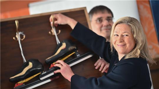 Hängt die Schlittschuhe an den Nagel: Claudia Pechstein.