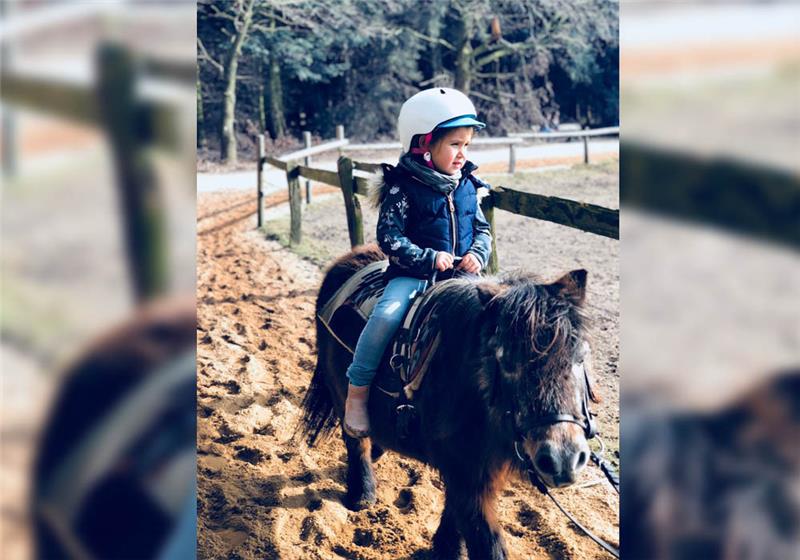 Haltung zeigen beim Ponyreiten. Foto: Adams