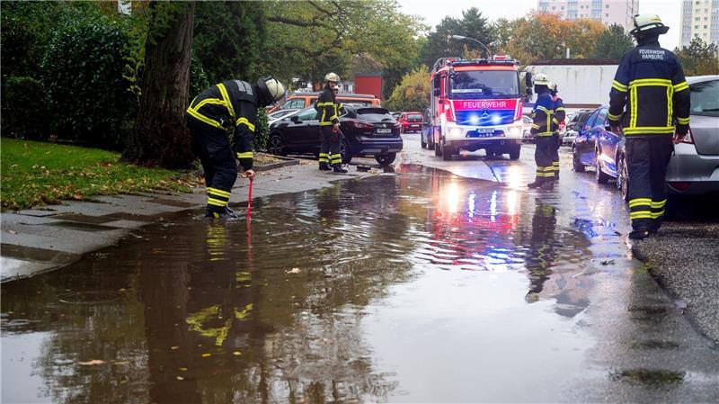 Hamburger können jetzt online die Überflutungsgefahren für ihr Haus oder ihren Wohnort adressgenau abfragen (Archivbild).