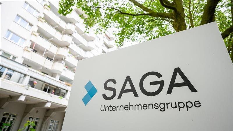 Hamburgs größte Wohnungsgesellschaft SAGA hat im vergangenen Jahr nach eigenen Angaben einen Rekordgewinn eingefahren. (Archivbild)