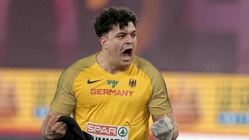Hammerwerfer Merlin Hummel hat die Bronzemedaillie bei der Leichtathletik-EM knapp verpasst.