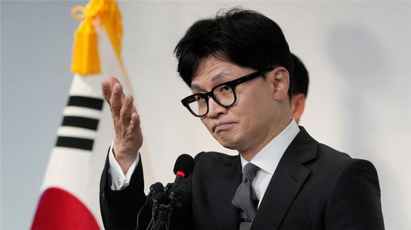 Han Dong Hoon, Vorsitzender der Regierungspartei, übt Druck auf Präsident Yoon aus. (Archivfoto)