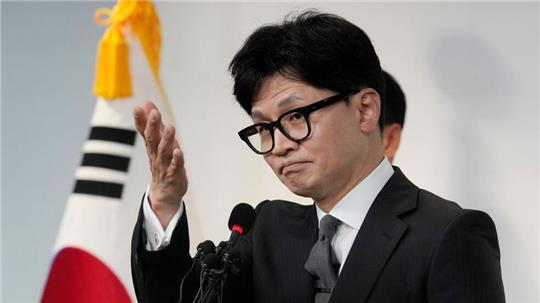 Han Dong Hoon, Vorsitzender der Regierungspartei, übt Druck auf Präsident Yoon aus. (Archivfoto)