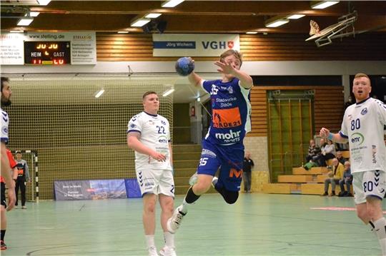 Handball ist bei Jesper Müller Familiensache . Vater und Onkel spielten in der Bundesliga. Foto: Potreck