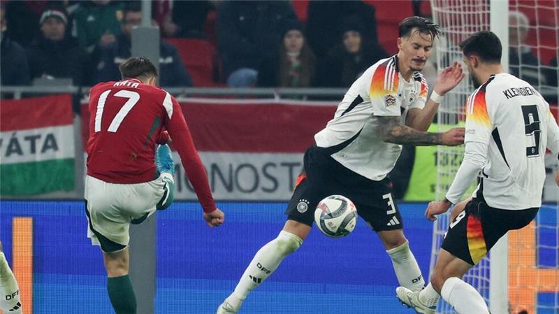 Handspiel? Elfmeter? Diese Szene erregte nach dem 1:1 in Ungarn die Gemüter.