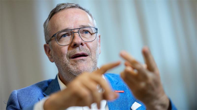 Handwerkspräsident Jörg Dittrich fordert positive Zukunftsvisionen. (Archivbild)