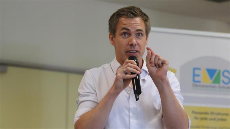 Kandidaten im Fragenfeuer junger Wähler: Das wollen sie für Drochtersen Hannes Hatecke (CDU).
