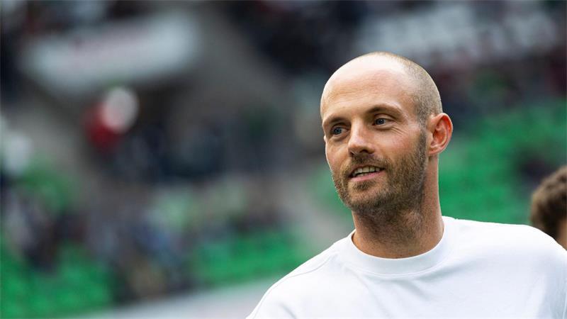 Hannovers Interimstrainer Lars Barlemann beim Spiel gegen den VfL Bochum.