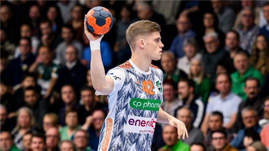 Hannovers Martin Hanne in Aktion.