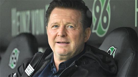 Hannovers Trainer Christian Titz beim Heimspiel gegen den Karlsruher SC (2:2).