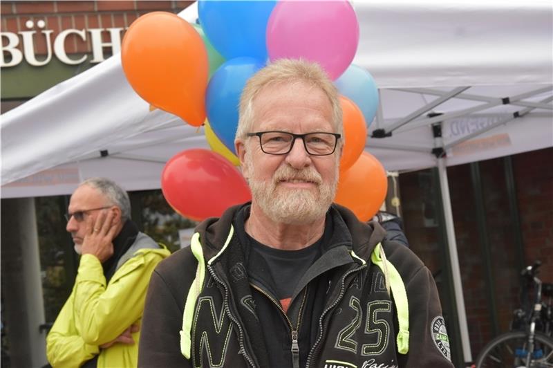 Stadtradeln: Mit Muskelkraft für ein besseres Klima Hans-Werner Kohn : „Selbst wenn einem was wehtut, Radfahren geht immer.“