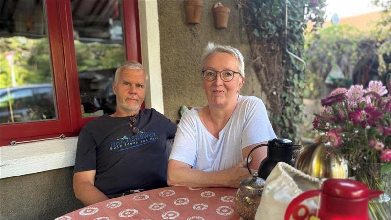 Diese Schneckenhaus-Wohnwagen aus dem Nachbarkreis sind kleine Raumwunder Harald Prien und Ulrike Mende-Prien aus Ostertimke.