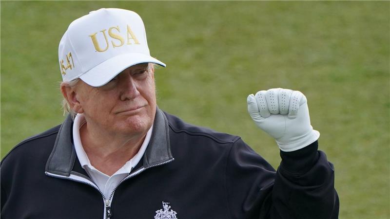 Harald Schmidt hält Trump für „genialen Entertainer“ Harald Schmidt hält Donald Trump für einen genialen Entertainer (Archivbild).