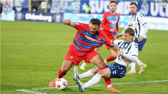 Haris Hyseni ist derzeit der Torgarant für D/A. Gegen den VfB markierte er den Führungstreffer.