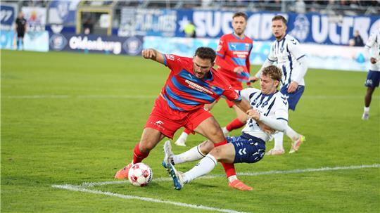 Haris Hyseni ist derzeit der Torgarant für D/A. Liefert er auch in Meppen?