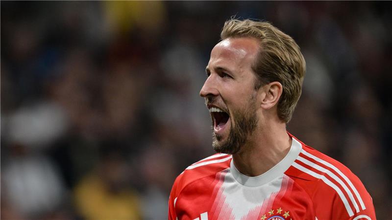 Harry Kane hat zugeschlagen: Der Engländer jubelt nach seinem 2:0.