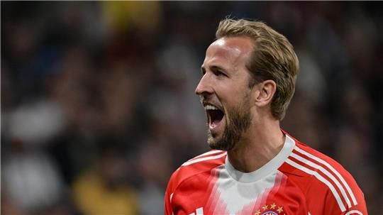 Harry Kane hat zugeschlagen: Der Engländer jubelt nach seinem 2:0.